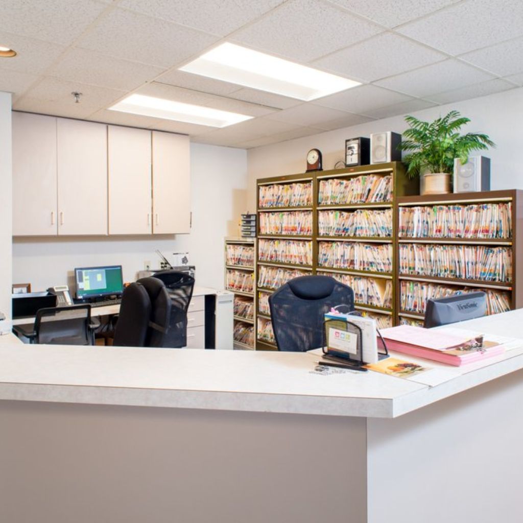Worcester Dental Group Reception Area